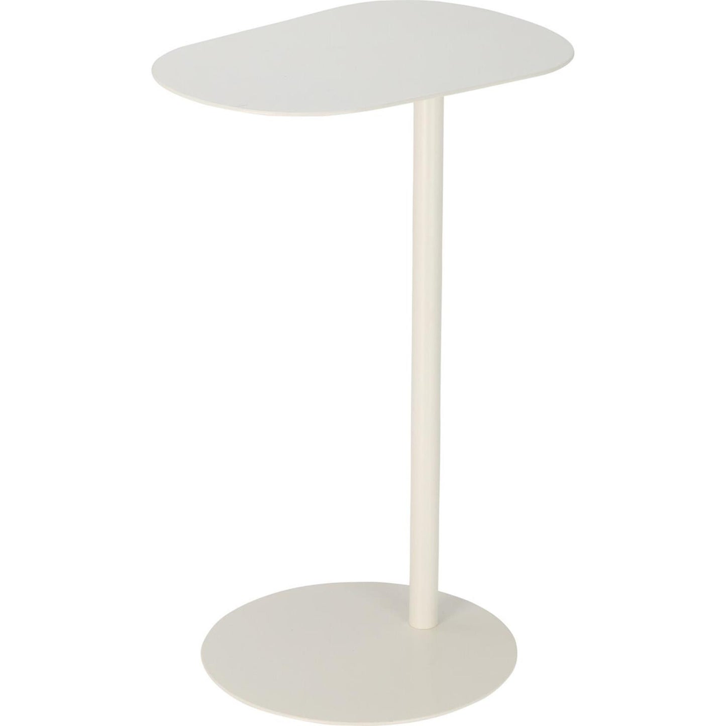 Table d'appoint Home déco blanc bio 35x53cm