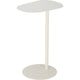 Table d'appoint Home déco blanc bio 35x53cm
