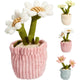 Butée de porte style maison fleur 24cm