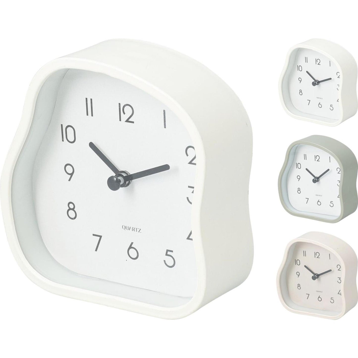 Horloge de table de décoration 12x12cm