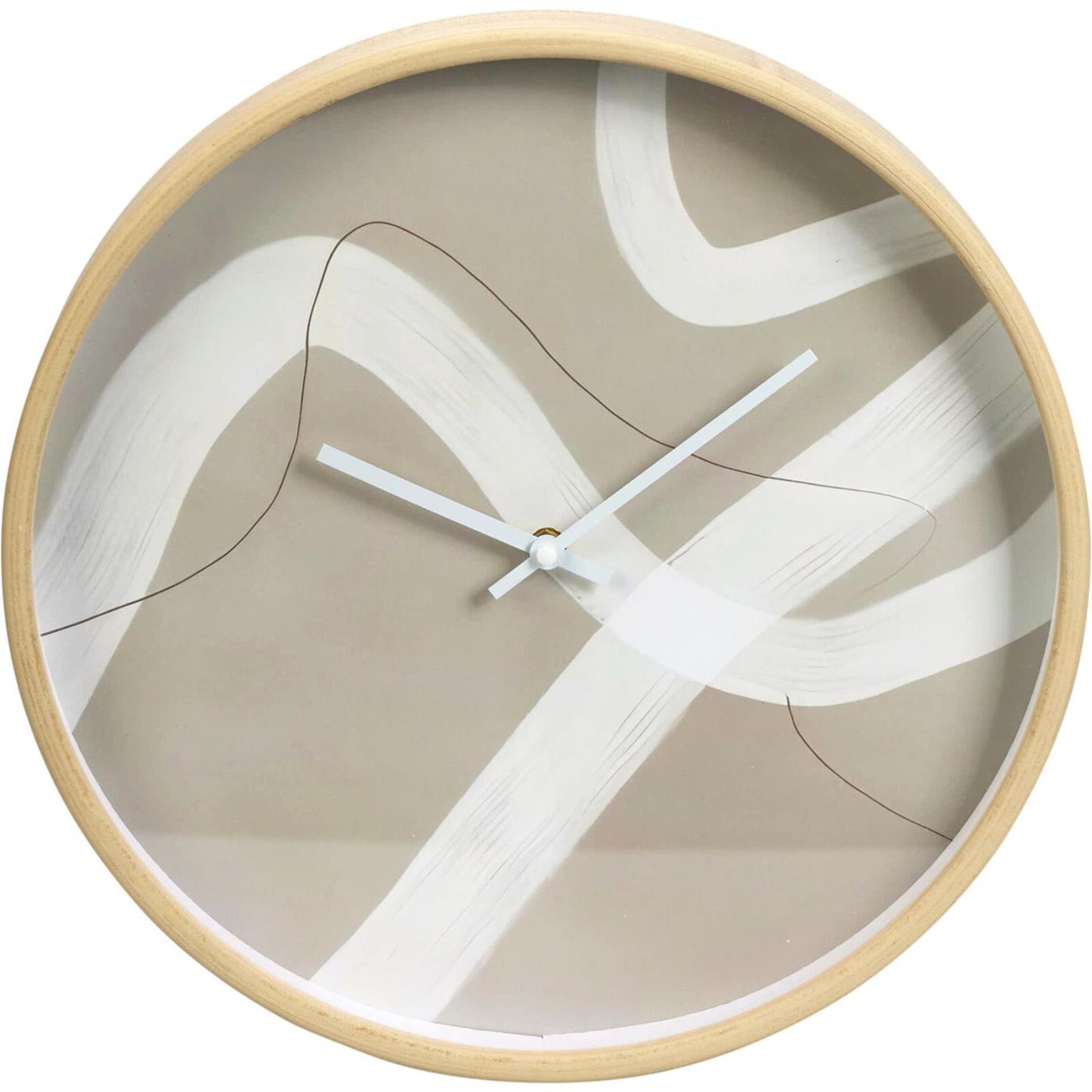 Horloge murale de style maison bois ø38cm