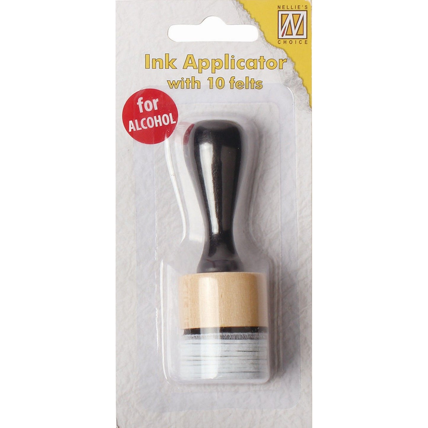 Le choix de Nellie • applicateur d'encre rond avec feutres (1 application + 10 feutres)