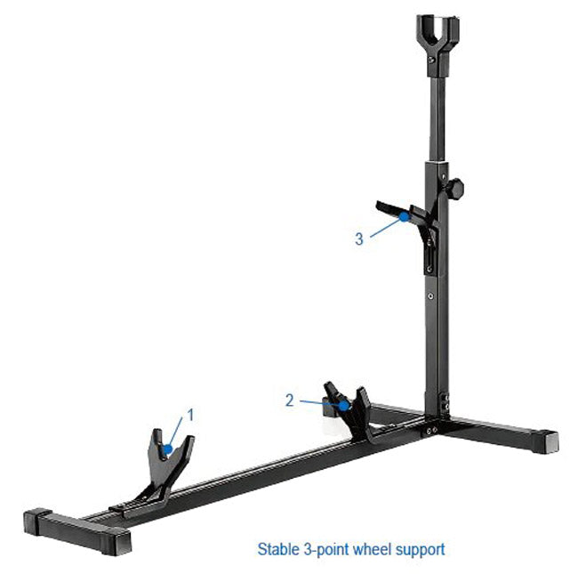 Ibera ib-st21 bidirectionnel - support à vélo