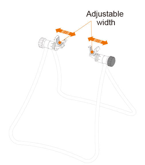 Support à vélo Ibera ib-st2, utilitaire facile