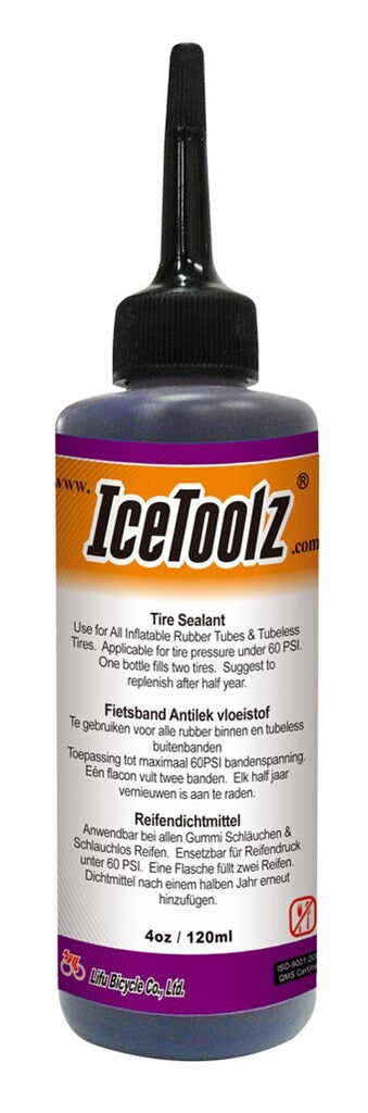 IceToolz Protection anti-crevaison jusqu'à 60PSI, 120ml 24066F1