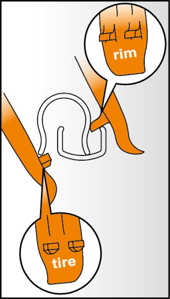 Icetoolz démonte-pneus plastique duo fonction 64a2