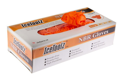 Gants iceoolz nbr nitril, taille xl, 100 sts, 17g6