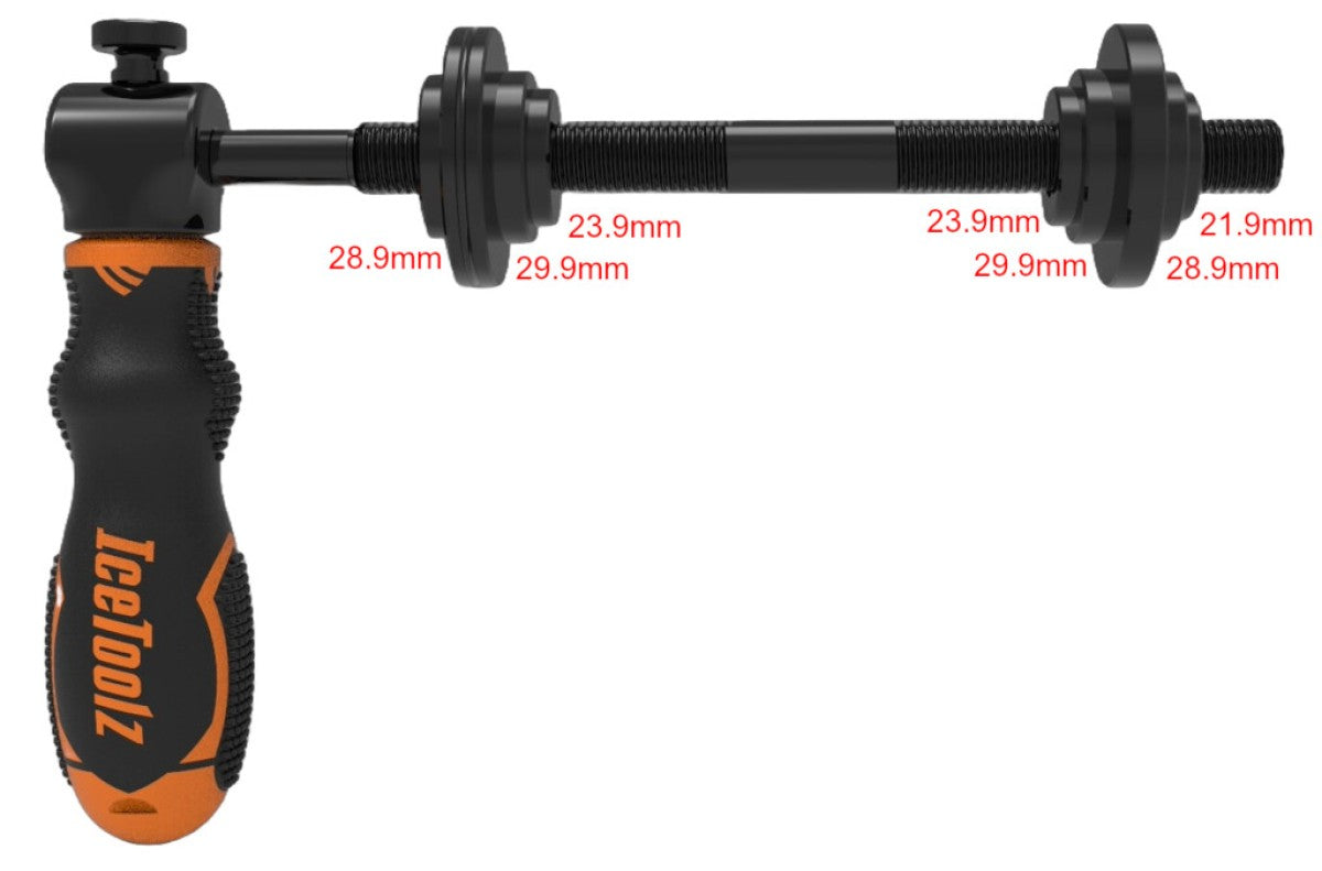 Presse de pédalier Icetoolz, bb30-bb86-bb92-bb386, 11r4