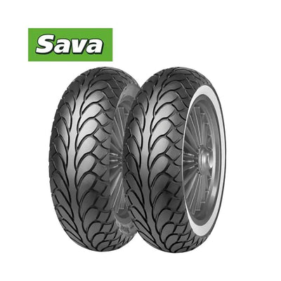 Sava 100 80-10 mc22 élégance tl 53l 4pr f r noir-blanc 573955 mitas