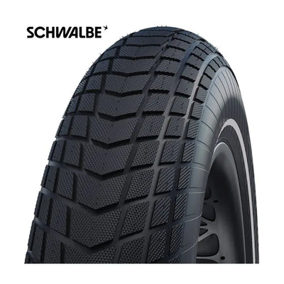 Schwalbe Super Moto-X 20x4.00 (100-406) Fatbike réflexe noir