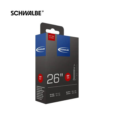 Chambre à air Schwalbe SV11 Extra Light 26 20 25-559 571mm 40mm valve