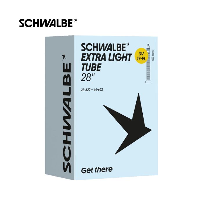 Schwalbe sv17-el extra léger 28x1 5 8x1 3 8 (28 44-622) fv 60 mm 10464833
