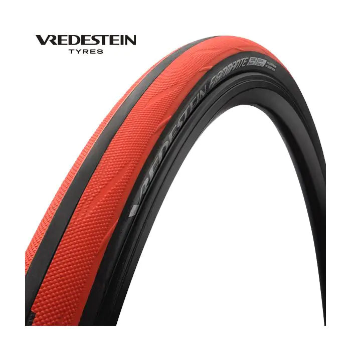 Vredestein Tire FiamMante 28 x 7 8 (23-622) Black Red
