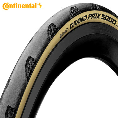 Continental GP5000 Racing Bike Band 700x25c Black Cream Black
