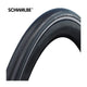 Schwalbe pneu un plus 700 x 28 sw reflète