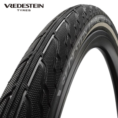 Vredestein 28x1 5 8x1 1 8 (28-622) tour dynamique noir filetage reflex 28454