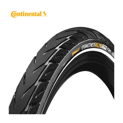 Pneu Continental contact plus city 37-622 (28x1.40) black reflex