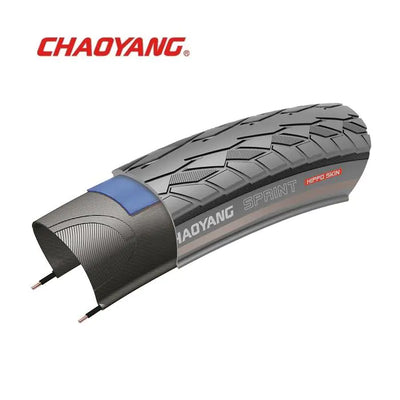 Chaoyang 28x1 5 8x1 3 8 (37-622) fil réflexe gris sprint avec 1,5 mm kevlar-floc anti-crevaison w211189