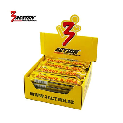 3action energy x-tra bar cookies 45 grammes - boîte de présentation 20 pièces - 1202030011