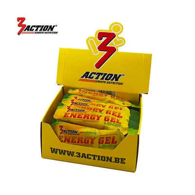 Gel énergétique 3action citron 34 grammes - boîte présentoir 25 pièces - 1202020002
