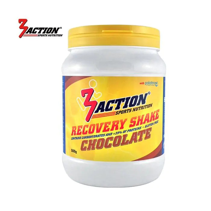 3action recovery shake chocolat 500 grammes 1201000041