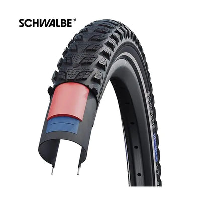 Schwalbe 20x1,50 (40-406) marathon gt 365 fil reflex noir 11101341