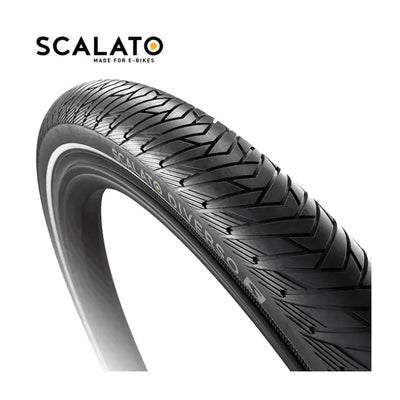 Pneu extérieur de Scalato Mondano 28 x 1,60 SW reflète