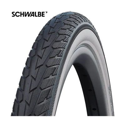Extérieur de Schwalbe 28-1.60 (42-622) Cruiser routier actif Whiteww. R