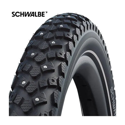 SCHWALBE TIRE 28-1.60 (42-622) Hiver Actif R 120 Spik Black