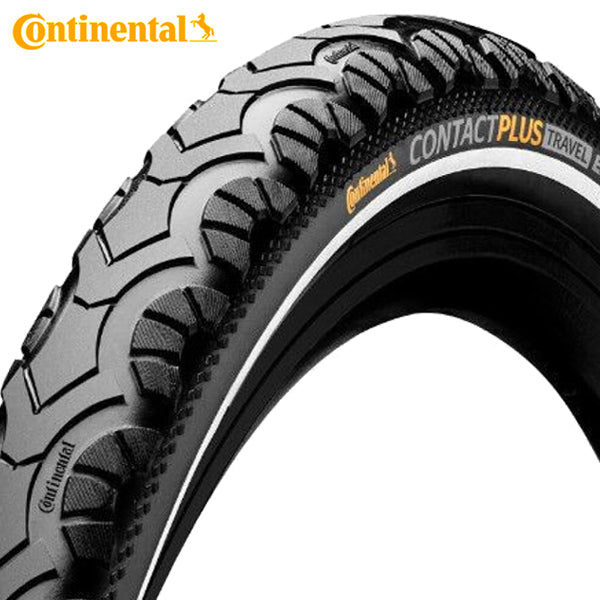 Continental 28x1,75 (47-622) contact plus fil réflexe noir de voyage 0101350