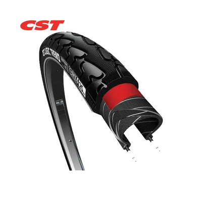 CST Classic Trend (1 mm anti-lek) noir avec réflexion. 28x1.75x2, Etro 47-622