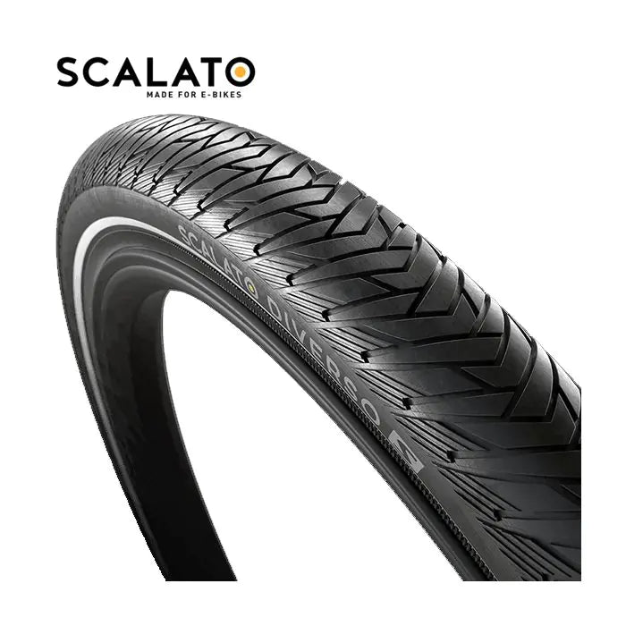 Sangle extérieure Diverso 28 pouces 50-622 Black en caoutchouc