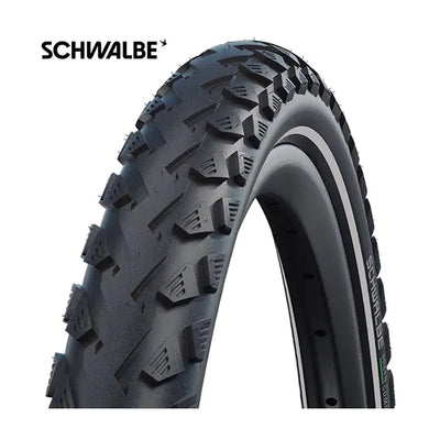 Schwalbe Land Cruiser Punctureguard 26 x 2,00 50-559 - noir avec réflexion