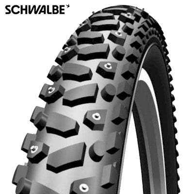 Schwalbe Tire 26-1.90 (50-559) Snow Stud Zwart Réfection