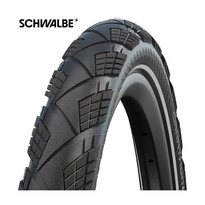 Extérieur de Schwalbe 28-2,00 (50-622) Efficacité du marathon noir VW R