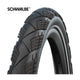 Extérieur de Schwalbe 28-2,00 (50-622) Efficacité du marathon noir VW R
