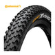 Continental 26x2.20 (55-559) x-king protection tlr noir pliable 0100524