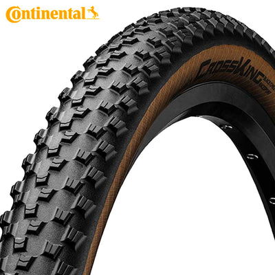 Continental 27,5x2,20 (55-584) race king racing sport bernstein noir-marron pliable 0101691