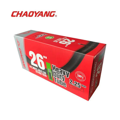 Chaoyang 26x2.30 2.50 (55 62-559) chambre à air robuste 2.25mm av 40mm pour vélos cargo y080702 + 2