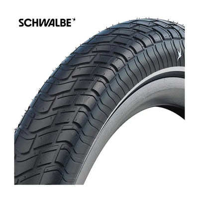 Schwalbe Motion Big Apple Race Guard Addix Green 20x2.15 55-406 67 EPI Réflexion (étiquette)
