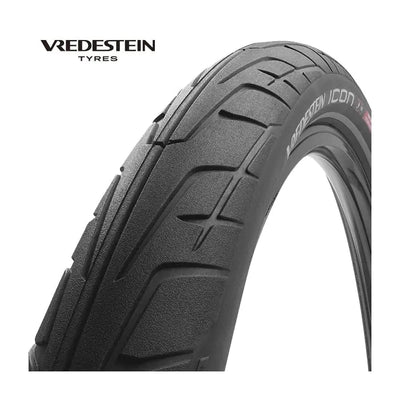 Vredestein 28x2,20 (55-622) icône fil reflex noir 28681
