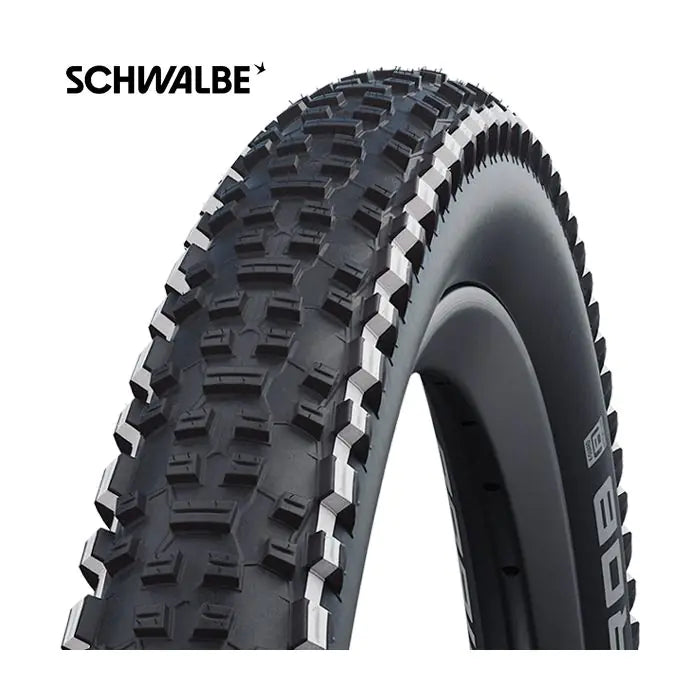 Extérieur de Schwalbe 26-2.25 (57-559) Rapid Rob Active Wit Streep