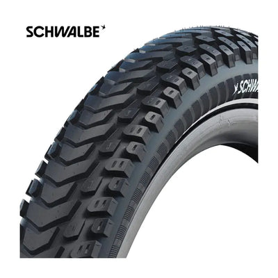 Schwalbe marathon mondial - filaire - addix - raceguard - 29x2,25 - noir + reflex