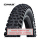 Bande de pliage schwalbe hans amormf performance 27,5 x 2,35 60-584 mm - noir