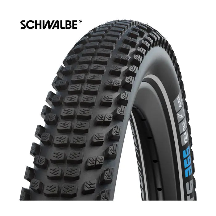 SCHWALBE TIRE 27.5-2.35 (60-584) Johnny Watts 365 Perf Black Pliage Band + R