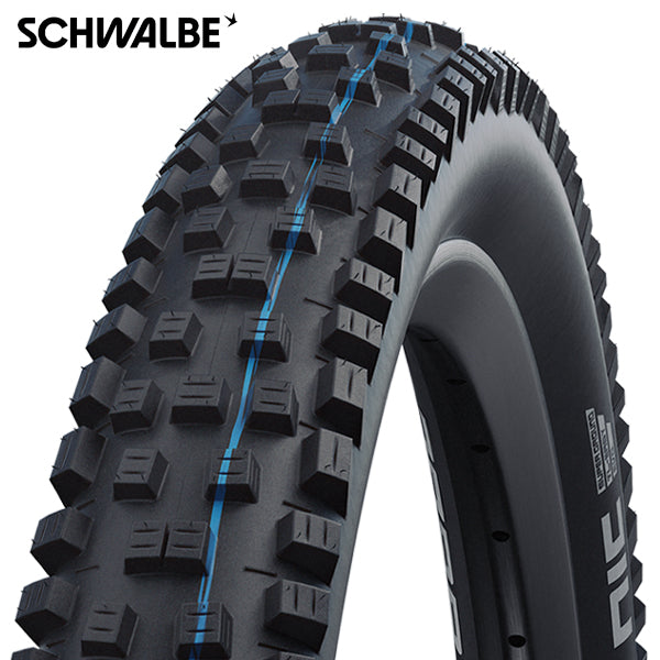 Bande pliante schwalbe nic nic super terre 27,5 x 2,40 62-584 mm - noir