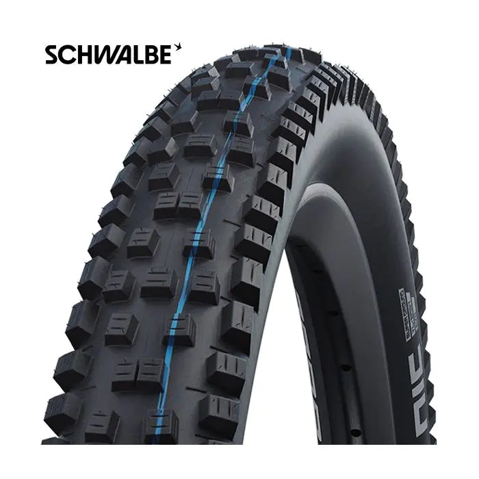 Bande pliante Schwalbe Nobby Nic Super Trail 27,5 x 2,40 62-584 mm - noir