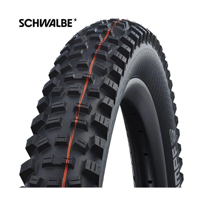 Bande de pliage schwalbe hans dampf super gravité 27,5 x 2,60 65-584 mm - noir
