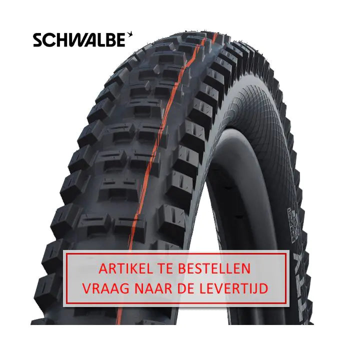 Bande pliante Schwalbe Big Betty Super Gravity 29 x 2,60 65-622 mm - noir