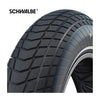 Schwalbe super moto-x - filaire - addix - dd - raceguard - 20x2.80 - noir + reflex